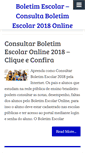 Mobile Screenshot of boletimonline.net